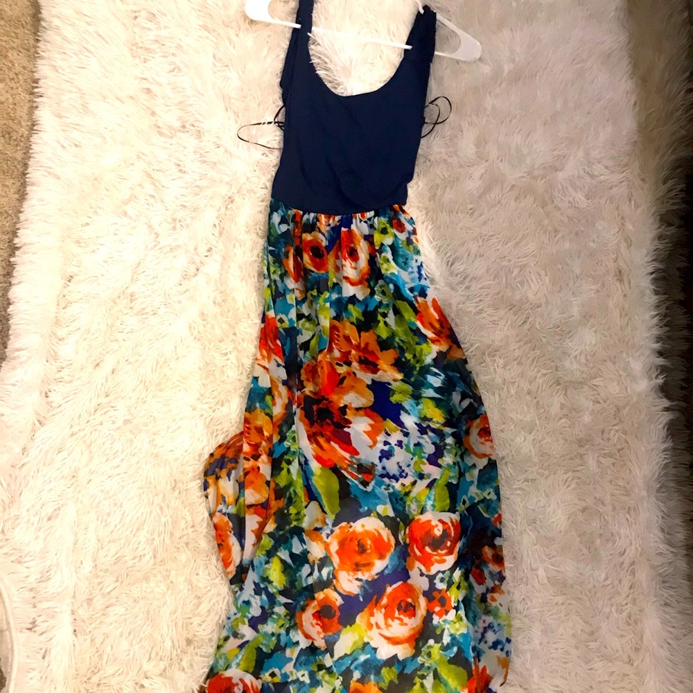 Floral maxi dress, Lelis brand from stitch fix, size M